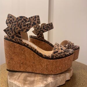 Jimmy Choo Wedge flatform Sandals size 37